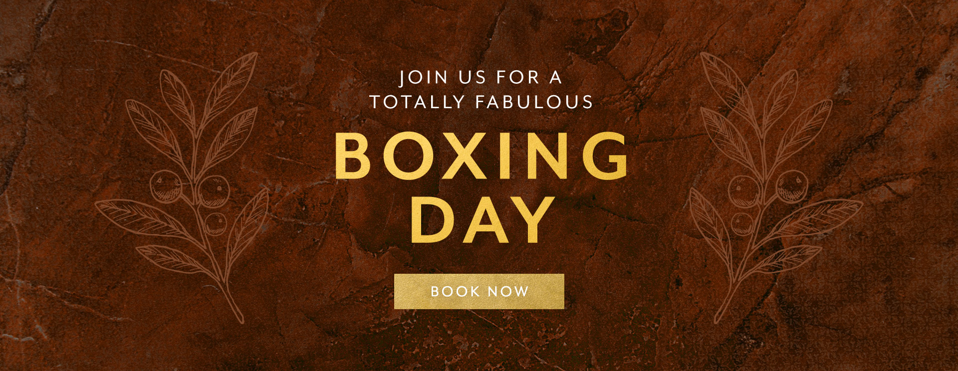 Boxing Day menu at The Flying Horse