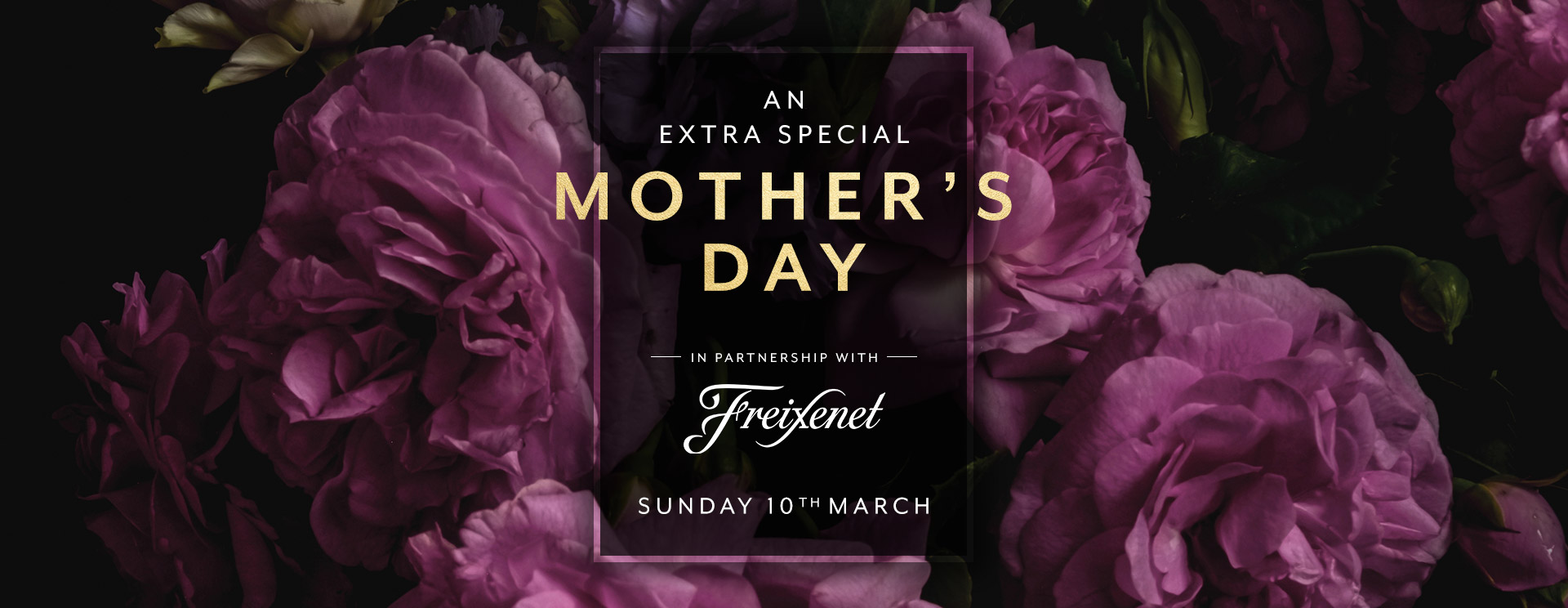 Mother’s Day menu/meal in Bedford