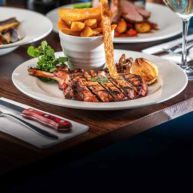A La Carte menu at The Flying Horse