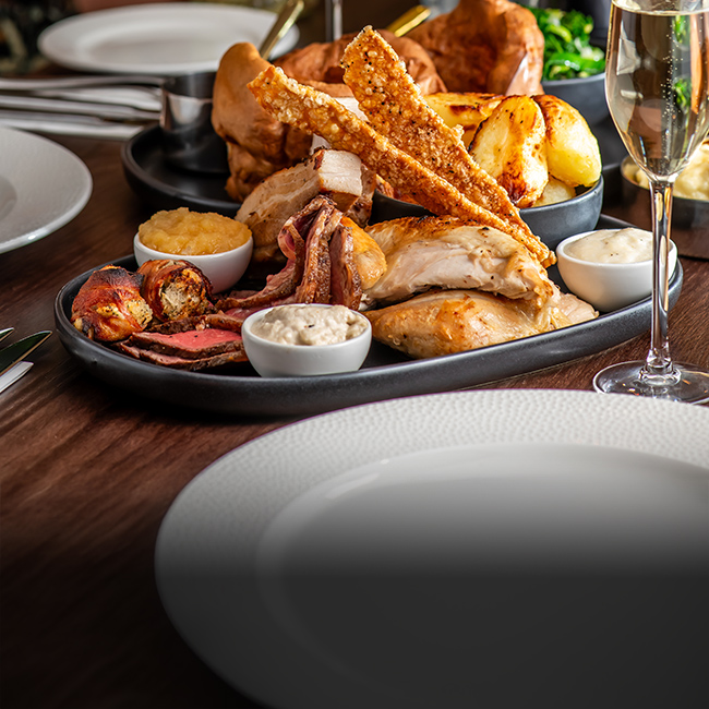 Sunday menu at The Flying Horse